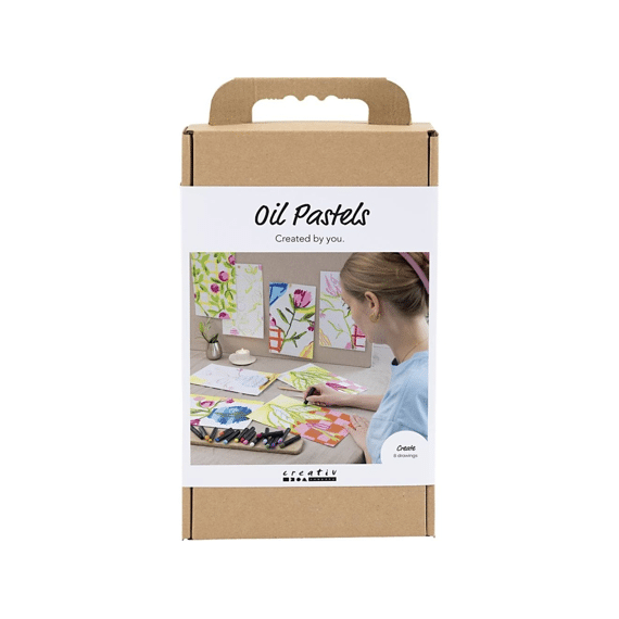 Hobbyset Oliepastel Bloemen