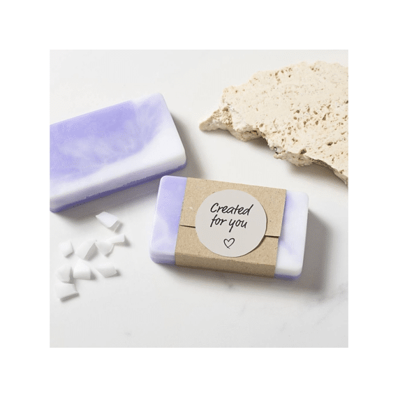 Mini Hobbyset Zeep Maken Vierkant Lichtpaars