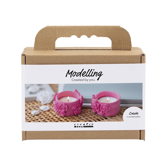 Mini Hobbyset Boetseren Theelichthouders