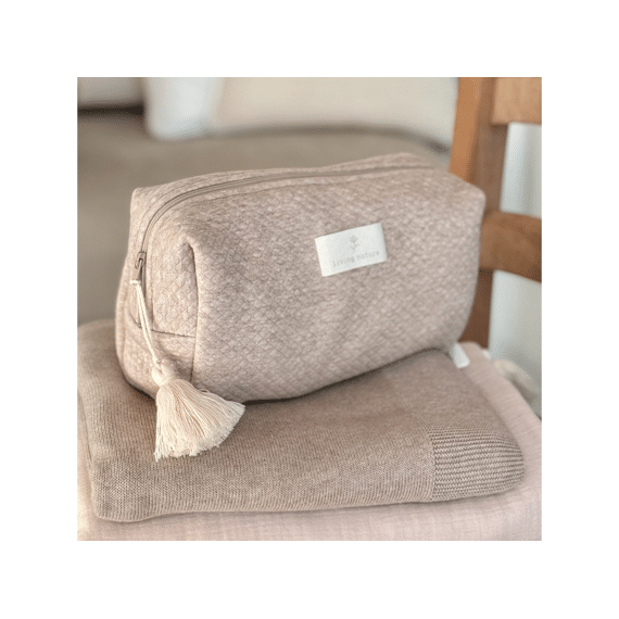 Living Nature Chloe Toilettas Losange Beige