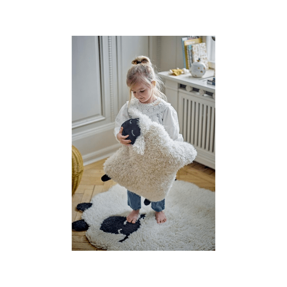 Bloomingville Mini Dolly Wollen Tapijt Wit