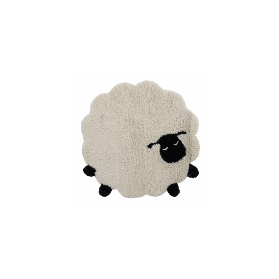 Bloomingville Mini Dolly Wollen Tapijt Wit