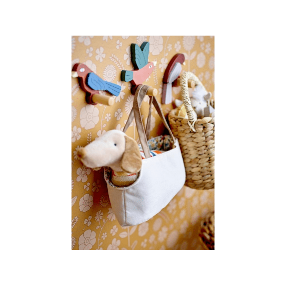 Bloomingville Mini Lewi Haak Bruin 3 stuks