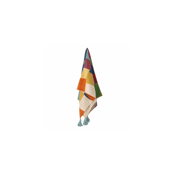 Bloomingville Mini Colorine Deken 160x130cm Multi