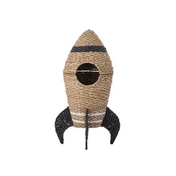 Bloomingville Mini Cosmina Mand Met Deksel Natuur Seagrass