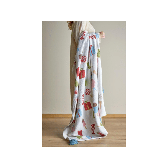 Bloomingville Mini Sweets Deken Multi 160x130cm