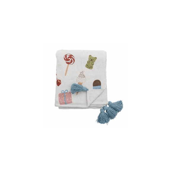 Bloomingville Mini Sweets Deken Multi 160x130cm