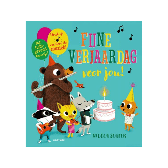 Geluidenboek Fijne Verjaardag Voor Jou!