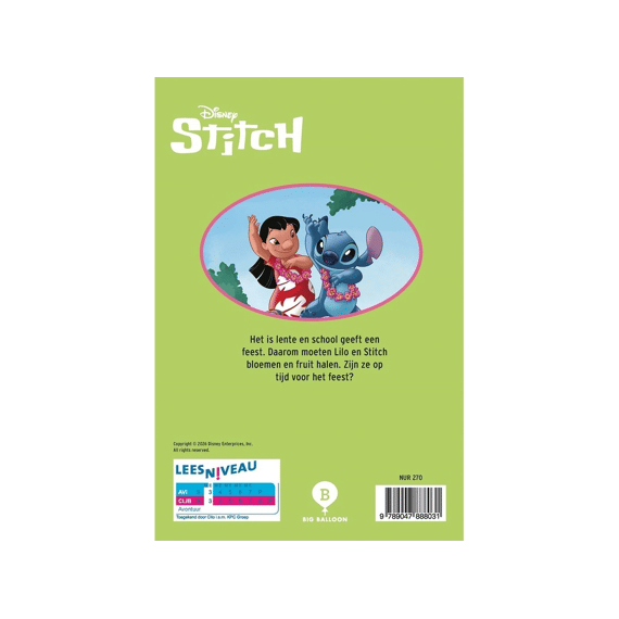 Ik Leer Lezen! Stitch Het Is Lente! Avi E3