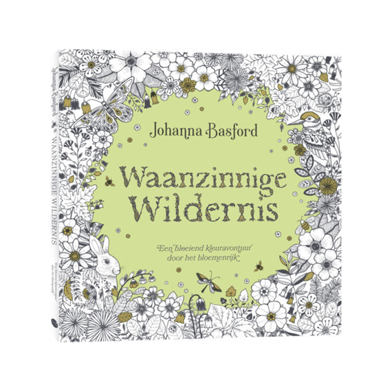 Kleuren Voor Volwassenen Waanzinnige Wildernis