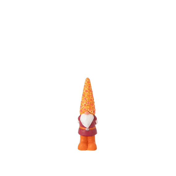 Kabouter Bloemenhoed in Magnesium Kleurmix Small 12x10.5x35.5cm