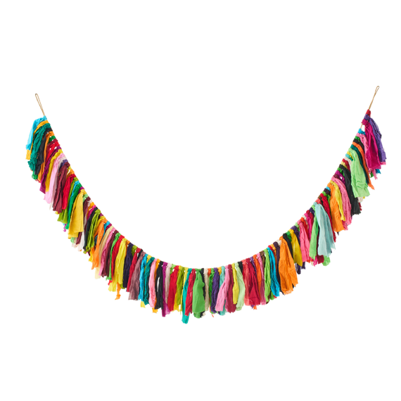 Slinger Met Stukken Stof 200x20x3cm