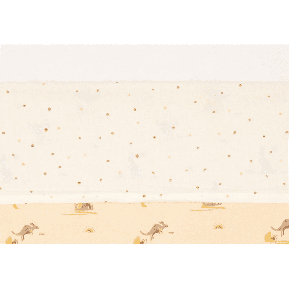 Jollein Laken Wieg 75x100 Kangaroots Dusty Dot