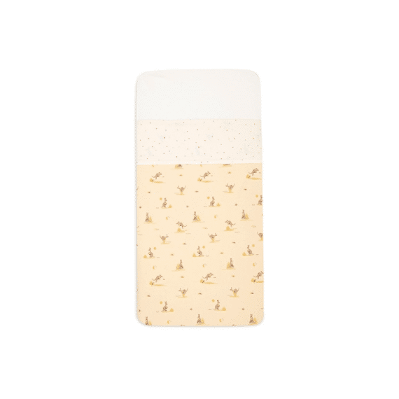 Jollein Laken Wieg 75x100 Kangaroots Dusty Dot