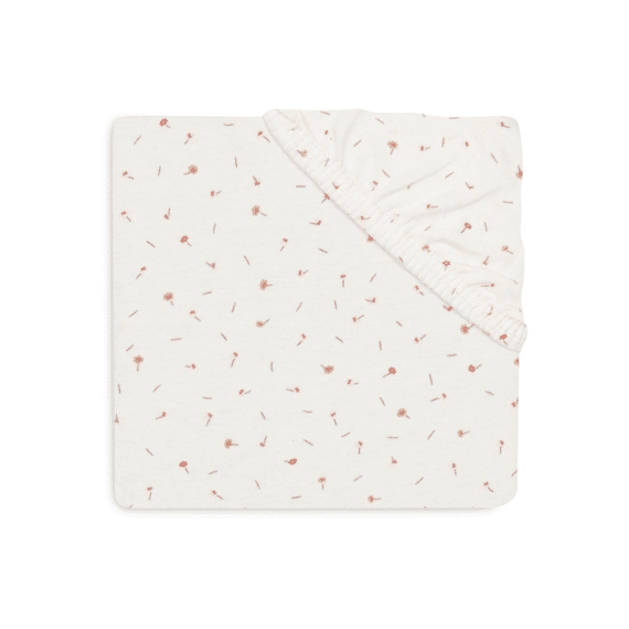 Jollein Hoeslaken Jersey 60x120 Pretty Picnic Flower Drops