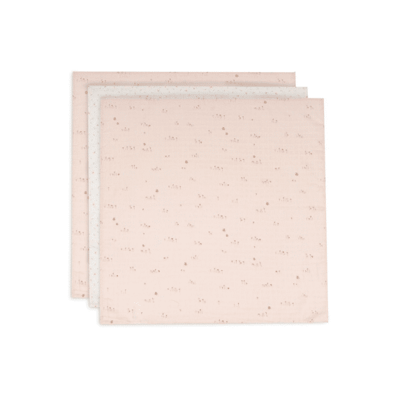 Jollein Tetradoeken 70x70 3-pack Pretty Picnic
