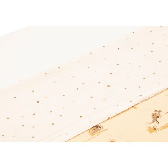 Jollein Laken Bed 120x150 Kangaroots Dusty Dot