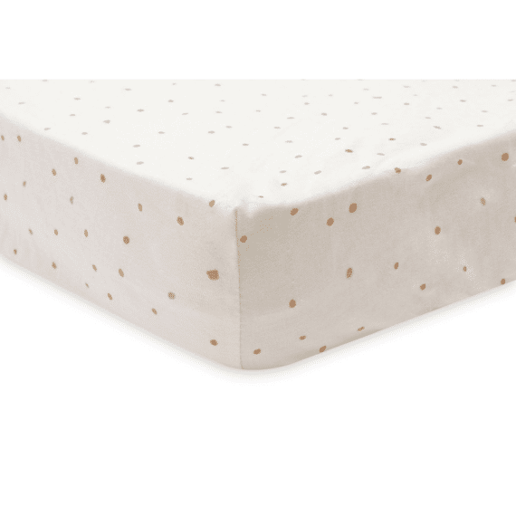 Jollein Hoeslaken Jersey 70/75x140/150 Kangaroots Dusty Dot