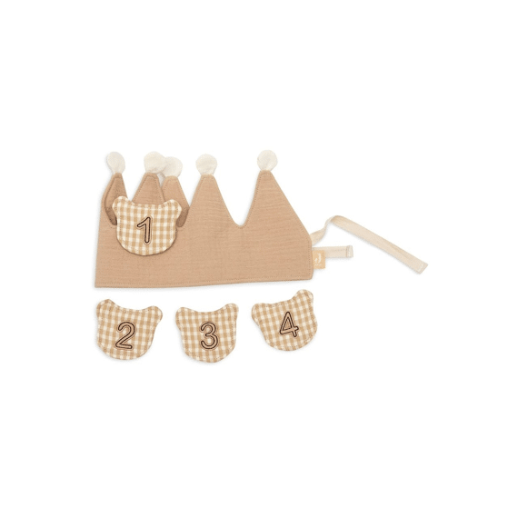 Jollein Verjaardagskroon Met Cijfers Teddy Bear