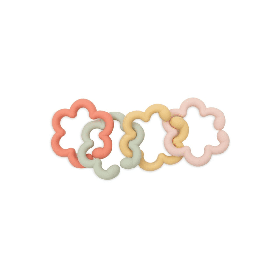Jollein Speelgoed Ringen Siliconen Flowers