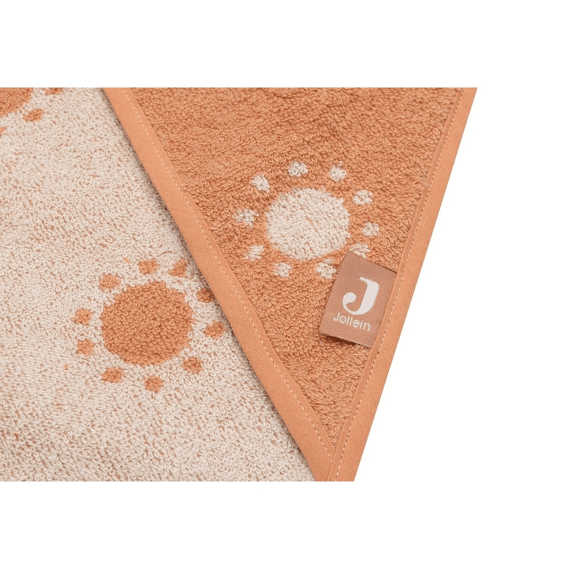 Jollein Badcape Badstof 75x75cm Jacquard Sun