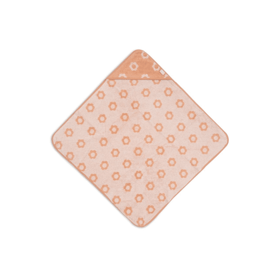 Jollein Badcape Badstof 75x75cm Jacquard Flower