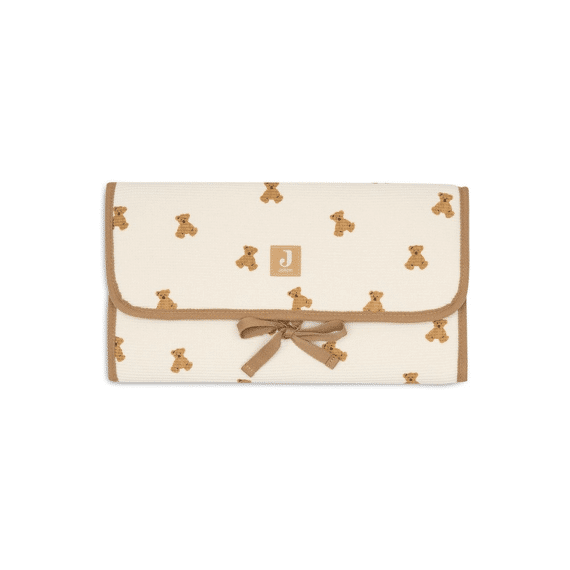 Jollein Verschoonmatje Mini Teddy Bear Little Waffle