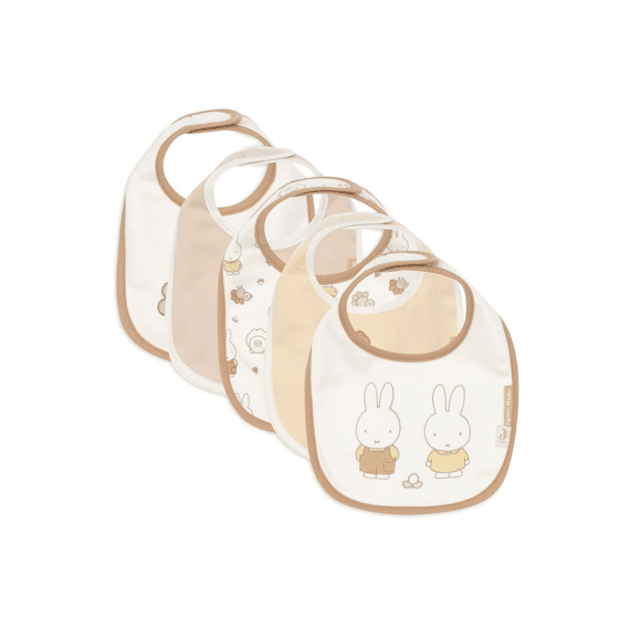 Jollein Slab 5-pack Jersey Waterproof Miffy Family Farm