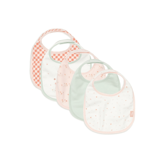 Jollein Slab 5-pack Jersey Waterproof Pretty Picnic