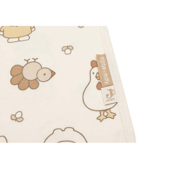Jollein Deken Wieg Jersey 75x100 Miffy Family Farm75x100