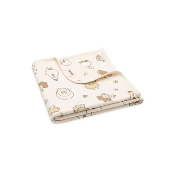 Jollein Deken Wieg Jersey 75x100 Miffy Family Farm75x100