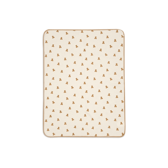 Jollein Deken Wieg Jersey 75x100 Mini Teddy Bear Little Waffle