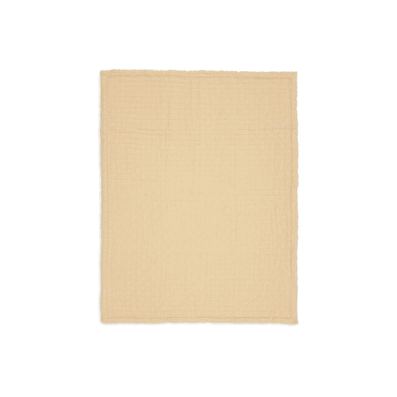 Jollein Deken Wieg Tetra 75x100 Jacquard Vanilla Gots