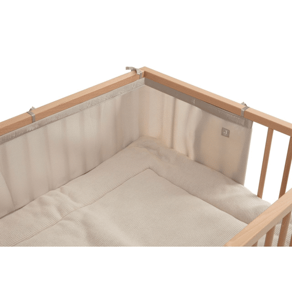 Jollein Box/bedbumper 30x220 Mesh Sand