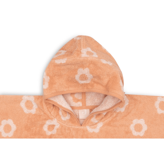 Jollein Badponcho Jacquard Flower Omkeerbaar