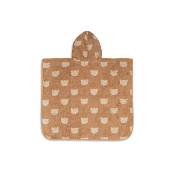 Jollein Badponcho Jacquard Teddy Bear Omkeerbaar