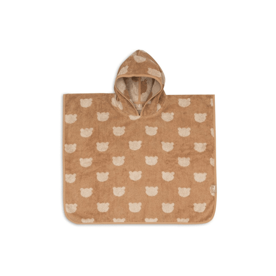 Jollein Badponcho Jacquard Teddy Bear Omkeerbaar