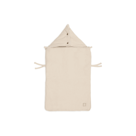 Jollein Voetenzak Groep 0+ 3/5 Punts Gordel Little Waffle Sand