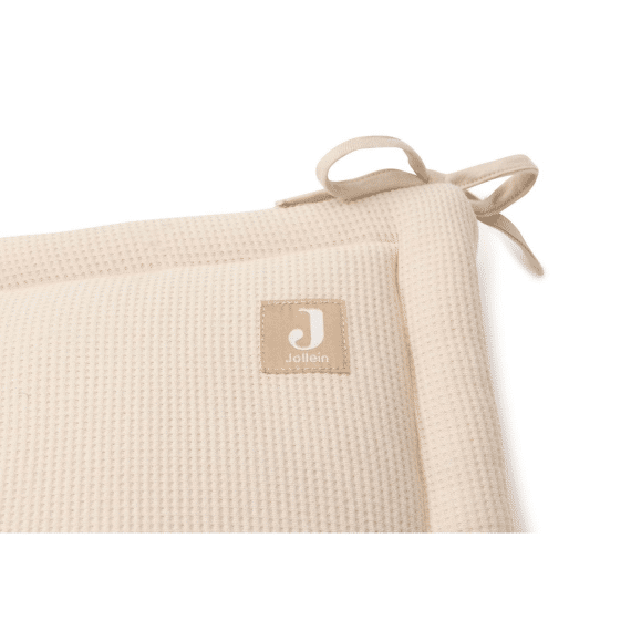 Jollein Box/bedbumper 30x180 Little Waffle Sand