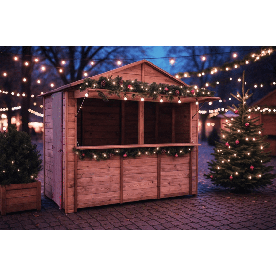 Solid Markthuis 2574 X 1794 - 200mm 16mm