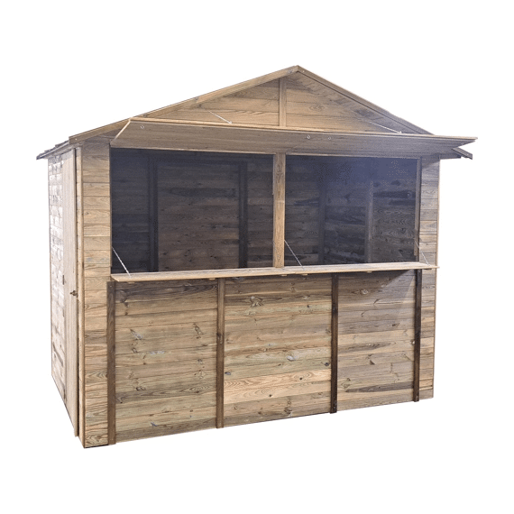 Solid Markthuis 2574 X 1794 - 200mm 16mm