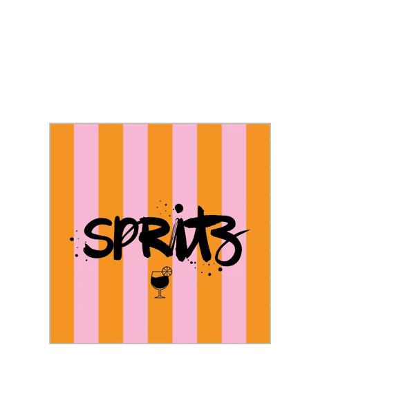 Ppd Formart Spritz Servetten 25x25cm 20 stuks