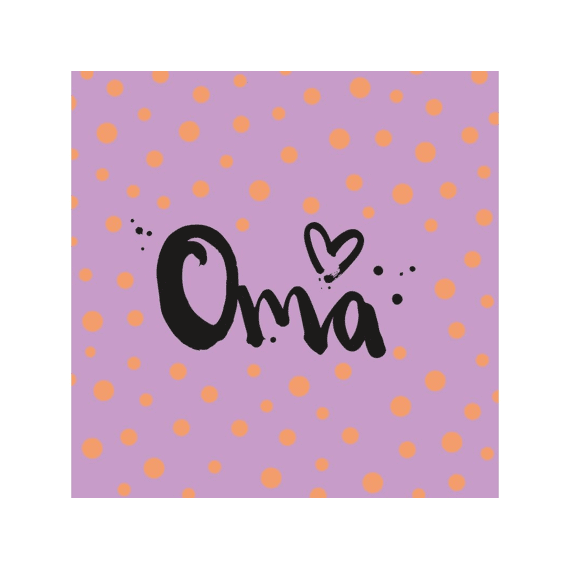 Ppd Formart Oma Servetten 33x33cm 20 stuks