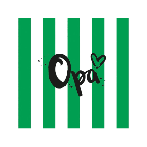 Ppd Formart Opa Servetten 33x33cm 20 stuks