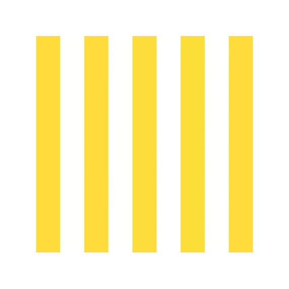 Ppd Stripes Yellow Servetten 33x33cm 20 stuks