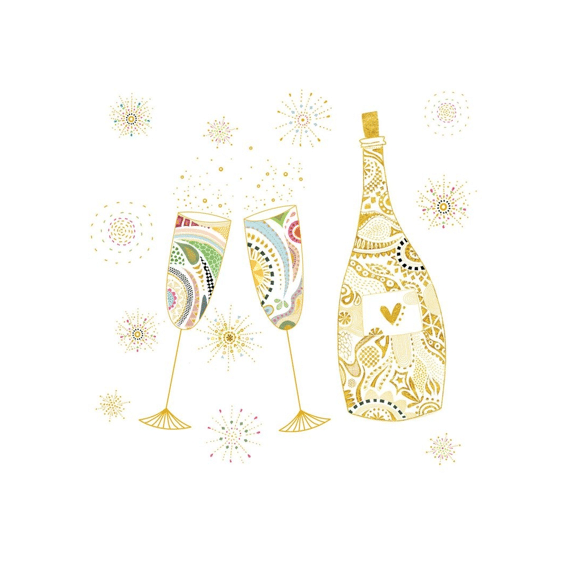 Ppd Lets Celebrate! Servetten 33x33cm 20 stuks