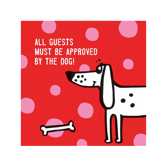 Ppd Dog Approved Red Servetten 33x33cm 20 stuks