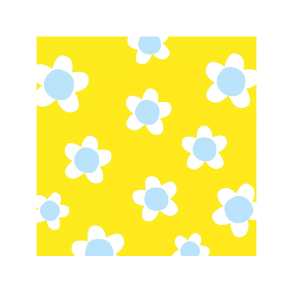 Ppd Flower Fun Yellow Servetten 33x33cm 20 stuks