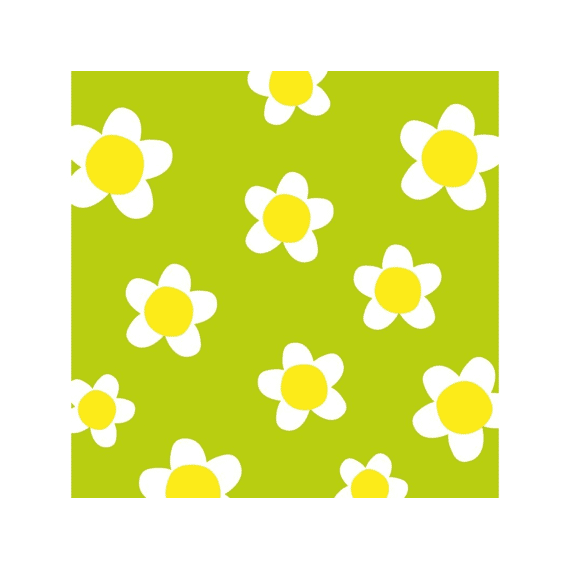 Ppd Flower Fun Gras Servetten 33x33cm 20 stuks