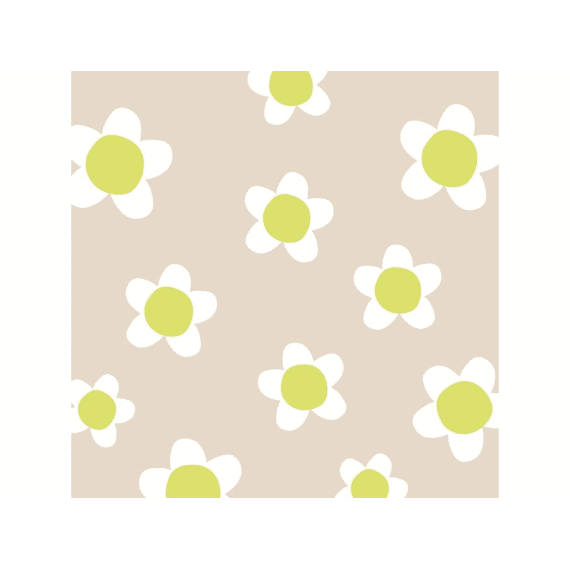 Ppd Flower Fun Taupe Servetten 33x33cm 20 stuks